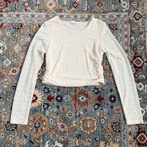 Crème Long sleeve Women’s Top